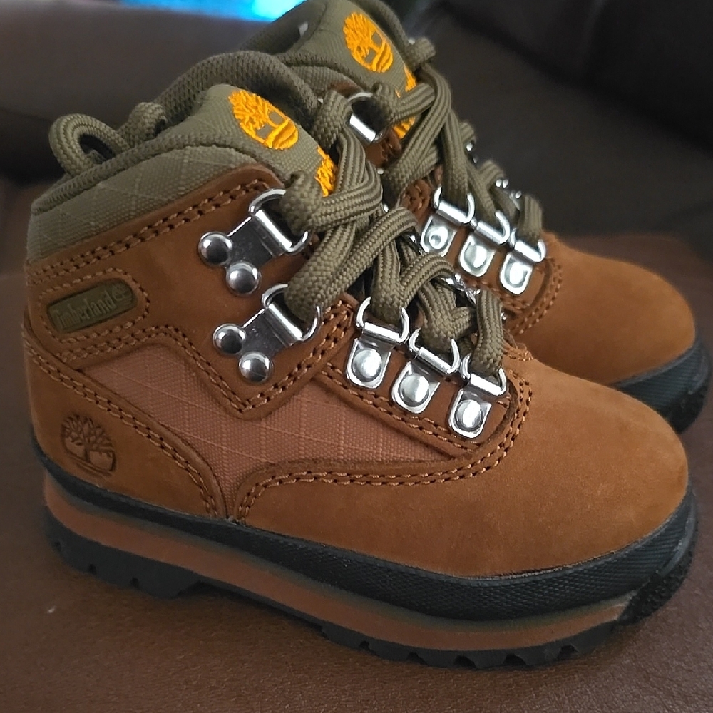 Timberland Kids Brown Hiking Boots